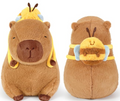 PELUCHE CAPYBARA ABEILLE 35CM