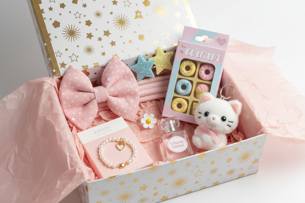 Box Pitchounette – variante accessoires kawaii enfant